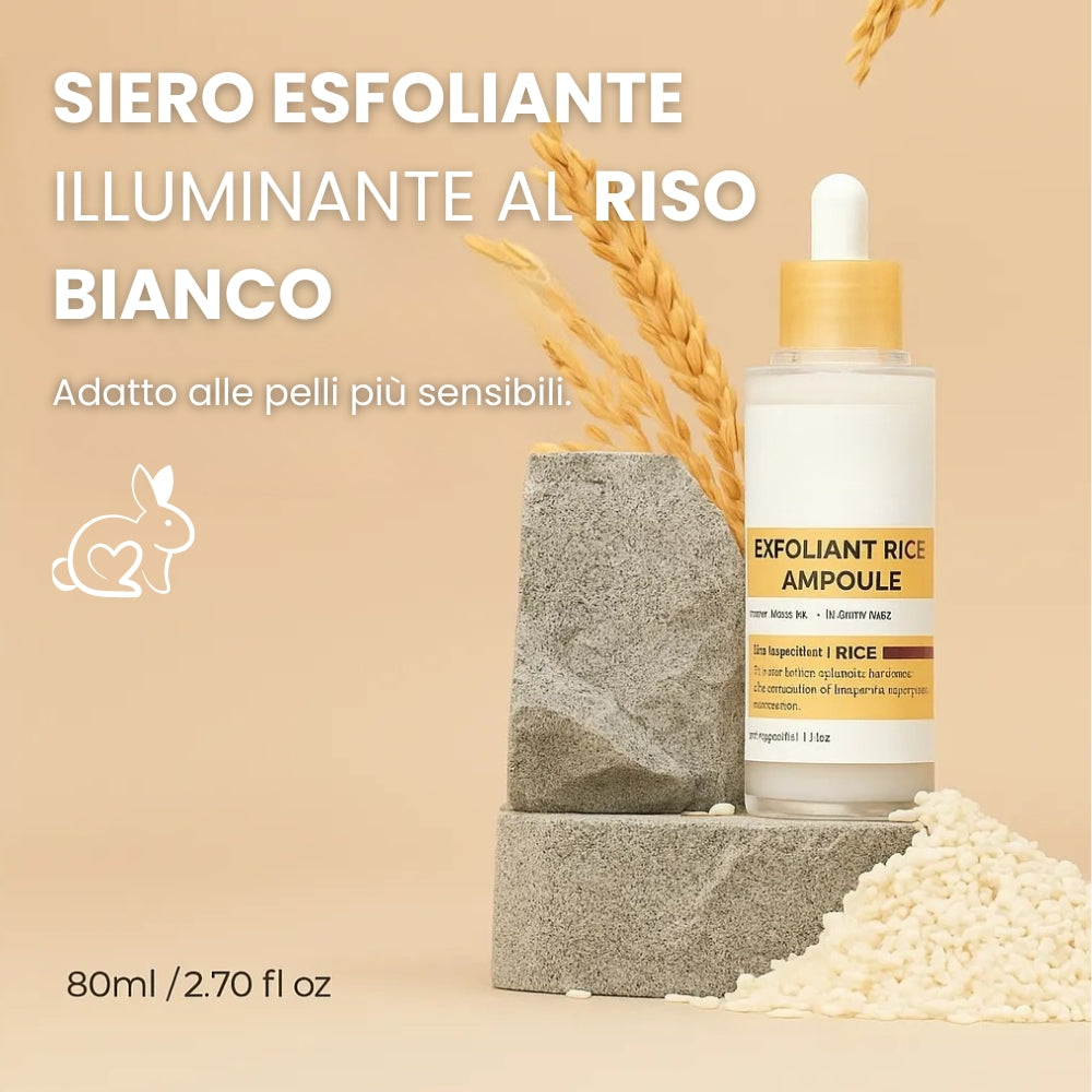 Siero Esfoliante Illuminante al Riso
